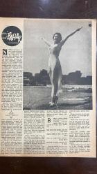 YELPAZE RESİMLİ SALON Mecmuası DERGİSİ - SAYI : 201 - 18 NİSAN 1956 -KENAN ORKAN - BAKİ - WALT DISNEY - ESKI - YENT - BAHAR - KADIN VE BAHAR - YAŞAYAN COL - EN ÇOK SEVDİGİNİZ ŞARKICI KIMDIR - SAFA ÖNAL - TOM - BERTRAM - JOHN - LASKOS - DUVARDAKİ BAHAR - HİKÂYE - SUÇ İŞLEYEN HAYVANLAR BOURJOIS PARFUMS PARIS - YAŞAMAK YAŞAMAK - SUÇ KRONİKLERİ - HAYVANLARIN SUÇ DOSYASI  - 28 SAYFA