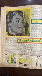 YELPAZE RESİMLİ SALON Mecmuası DERGİSİ - SAYI : 201 - 18 NİSAN 1956 -KENAN ORKAN - BAKİ - WALT DISNEY - ESKI - YENT - BAHAR - KADIN VE BAHAR - YAŞAYAN COL - EN ÇOK SEVDİGİNİZ ŞARKICI KIMDIR - SAFA ÖNAL - TOM - BERTRAM - JOHN - LASKOS - DUVARDAKİ BAHAR - HİKÂYE - SUÇ İŞLEYEN HAYVANLAR BOURJOIS PARFUMS PARIS - YAŞAMAK YAŞAMAK - SUÇ KRONİKLERİ - HAYVANLARIN SUÇ DOSYASI  - 28 SAYFA