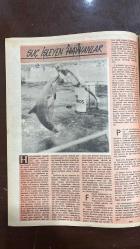 YELPAZE RESİMLİ SALON Mecmuası DERGİSİ - SAYI : 201 - 18 NİSAN 1956 -KENAN ORKAN - BAKİ - WALT DISNEY - ESKI - YENT - BAHAR - KADIN VE BAHAR - YAŞAYAN COL - EN ÇOK SEVDİGİNİZ ŞARKICI KIMDIR - SAFA ÖNAL - TOM - BERTRAM - JOHN - LASKOS - DUVARDAKİ BAHAR - HİKÂYE - SUÇ İŞLEYEN HAYVANLAR BOURJOIS PARFUMS PARIS - YAŞAMAK YAŞAMAK - SUÇ KRONİKLERİ - HAYVANLARIN SUÇ DOSYASI  - 28 SAYFA