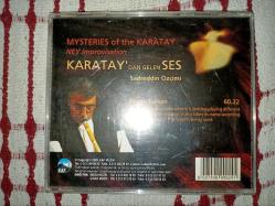 sadreddin ozcimen karatay'dan gelen ses cd - çok çok temiz kondisyonda