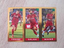 PANİNİ ÇIKARTMA STİCKER LIVERPOOL MANE SALAH FİRMİNO