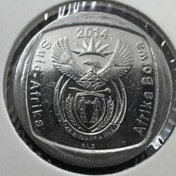 Güney Afrika 1 Rand 2014. Bayraklı Kapamasında.