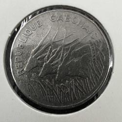***NADİR*** Orta Afrika Cumhuriyeti 100 Frank, 1985. Bayraklı Kapamasında. R
