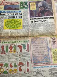 HÜRRİYET KELEBEK GAZETESİ DOĞUM GÜNÜ HEDİYESİ - 23 MAYIS 1985 - Kadın zor erkek olaya aşık olur-Bülent Ersoy’a meslektaş ambargosu-perihan Altındağ Sözeri-Ahmet ve Zeynep geven-Jupp Derwal-ahmet’i Ekin tiri Nilüfer-bozuk düzen Havva kopan-Mehmet erikçi-Yalçın ener-Turgut Boralı-Sedef bedi-Yüksel gözen-Ayşe Demirel-Orçun Sonat-ülser kanarsa-kadında aşırı akıllanma-Halil Dinçer azizlerle-cildin yazı hazırlanması Prof. Dr. Ahmet Murat-cevaplarınız-zemzem suyunu kovulmuştu-oruç tutun daha sağlıklı olan namaz nasıl kılınır namazda neler okunur diye açıklamalı 40 hadis-yaşadığım Ramazanlar Burhanfelek-Hazreti İbrahim foto romanını-Ahmet Özhan-Sevim gelen ben-diler Saraç-eda Kazmirci-günlük Orhan Gencebay‘dan gülü filmi kaptan-Son olmayan kaçış kayıp kızlar-Hayri caner-Tarık Akan-ahut-Çiğdem Tunç-Nuri alço-Nilgün Saraylı-Mehtap ağır-Meral kal-sınav foto romanı-Nilüfer aydan-Ahmet mekin-neriman Köksal-Gülen Konukoğlu-Doğan Şen-Çağla Çetiner-Bizimkiler karikatürü-copyrıght-güngörmüşler karikatü