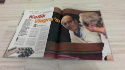 AKTÜEL  HAFTALIK HABER DERGİSİ - SAYI:435 - 18-24 KASIM 1999 - KELLİK VIAGRA’SI: PROPECIA – 1998’İN EN ÖNEMLİ 10 BİLİMSEL BULUŞUNDAN BİRİ – SAÇ KAYBINA KARŞI İLK HAP – PROPECIA’NIN ETKİSİ VE YAN ETKİLERİ – VIAGRA İLE BİRLİKTE EN ÇOK TÜKETİLEN İLAÇLAR ARASINA GİRİŞİ – DEPREM PANİĞİ VE “DEPREM KOCASI” ARAYIŞI – İSTANBUL DEPREMİ SÖYLENTİLERİ – AYŞE KULİN’DEN “ADI: KULİN” VE KENDİ HİKÂYESİ – AKUT’UN İKİNCİ KEMANI FERİDUN ÇELİKMEN – DOĞA SPORLARI VE KUZEY KANADA YOLCULUĞU – SOSYETE DAVETLERİ VE RAMAZAN ÖNCESİ HAZIRLIKLAR – OSMAN ÇARMIKLI’NIN HARLEY SERGİSİ – RAFFİ PORTAKAL’DA MÜZAYEDE VE TABLO SATIŞLARI – SANATÇI İMZALARI VE KOLEKSİYONLAR – BRAUN MULTIQUICK BEBEK SETİ – GAZ SANCISIZ BESLENME İÇİN TEKNOLOJİK ÇÖZÜM – ANNE SÜTÜNE DESTEK OLARAK MAMA HAZIRLAMA – BEBEKLER İÇİN PÜRÜZSÜZ BESİN VE SAĞLIKLI BÜYÜME -  AYŞE KULİN – FERİDUN ÇELİKMEN – NASUH MAHRUKİ – FARUK-HAL YOYMAN – ERGİN YOLDURMAKİN – ALEX FOX – BAHAR KORÇAN – RANA CESTAN – DERİN MERMERCİ – ÇİĞDEM SİMAVİ – BERNA TOKAR –    146 SAYFA