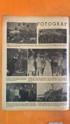 HAFTA MEMLEKET VE DÜNYA HADİSELERİNİ TAKİP EDER, HAFTANIN EN SEÇME YAZI VE RESİMLERİNİ VERİR, SİYASİ MECMUA DERGİSİ - 4 TEMMUZ 1952 SAYI: 145 CELAL BAYAR - VARTAN AŞKYAN - MUHLIS ETER - ENVER GÜRELİ - MUAMMER ALAKANT - ACHESON - HİLALİ PAŞA - FARUK - HÜSEYİN SİNİ PAŞA - REMZİ OĞUZ ANK - SÜREYYA ENDİK - TAHSİN DEMİRAY - NEVRUZ TUKSAVUL - AHMET GÜRKAN - EKREM HAYRİ ÜSTÜNDAĞ - MEHMET ATAKER - ESKİ MUHARİPLER CEMİYETİ - KORE SAVAŞLARI - YALU BOMBARDIMANI - MISIR KABİNESİNİN İSTİFASI - TÜRKİYE KÖYLÜ PARTİSİ İSTANBUL İL MERKEZİ - GÜZEL ÇOCUK MÜSABAKASI - ŞİŞLİ ÇOCUK HASTAHANESİ PAVİYONU - YUNANİSTAN SEYAHATİ - KADINLARI SÜSLEYEN TAŞLAR - KAPALIÇARŞI - KUYUMCULUK SANATI - AYLIK TAŞ VE ANLAMLARI TABLOSU - RUTH SEERING - PIETRO FOCALDI - STIN EXMIS - BEN HARMON - HARRY MAC CAULIN - HENRY BUSCH - W. W. SHEARHAN - AYPER FERAY - SEZER SEZIN - NEVIN AYPAR - BEHZAT BUTAK - GARİP ŞEYLER - DÜĞÜNDE YILDIRIM - CENUBİ ÇİNDE CİNSİYET ŞAŞKINLIĞI - BELEDİYE MECLİSİNDEN MADENE DÖNÜŞ - KOLKOLA GEZ -  28 SAYFA