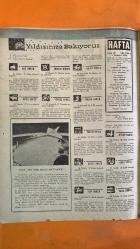 HAFTA MEMLEKET VE DÜNYA HADİSELERİNİ TAKİP EDER, HAFTANIN EN SEÇME YAZI VE RESİMLERİNİ VERİR, SİYASİ MECMUA DERGİSİ - 5 AĞUSTOS 1959 SAYI: 32 H. FİKRİ VEREL - JANET BUNTING - SELWYN LLOYD - JULES VERNE - J. F. DULLES - DE GAULLE - KRUSÇEF - ADOLF HITLER - AY YOLCULUĞU PLANLARI - V-1 VE V-2 FÜZE TASARIMLARI - BERLİN YERALTI FEZA İSTASYONU - CENEVRE KONFERANSI - DİPLOMAT KÂTİBELERİ - KÂTİBELERİN GÖRÜNMEYEN EMEĞİ - ULUSLARARASI TOPLANTILARDA KÂTİBELERİN ROLÜ - DÜNYA DEVLET ADAMLARIYLA TANIŞAN KÂTİBELER - NAZİ TEKNİK VE FEZA HAYALLERİ - HİTLER’İN BİLİMSEL PROJELERİ - FEZA YARIŞINDA ALMANLARIN ROLÜ - SAVAŞ VE BİLİMİN KESİŞİMİ - KÂTİBELİK MESLEĞİNİN ZORLUKLARI - CENEVRE’DE KÂTİBELERİN YARIŞI - ULUSLARARASI DİPLOMASİDE ARKA PLAN KAHRAMANLARI - PAUL GAUGUIN - RUBENS - CEZANNE - MODIGLIANI - VAN GOGH - REMBRANDT - ZAHİR GÜVEMLİ - MERAL GASPIRALI - SOPHIA LOREN - ANTHONY QUINN - CARLO PONTI - ALAN LADD - ALANA LADD - DAVIT LADD - JOAN CRAWFORD - ALFRED STEEK - DOUGLAS FAIRBANKS - FRA -  36 SAYFA