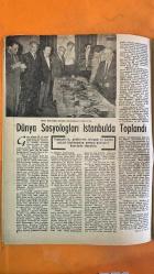 HAFTA MEMLEKET VE DÜNYA HADİSELERİNİ TAKİP EDER, HAFTANIN EN SEÇME YAZI VE RESİMLERİNİ VERİR, SİYASİ MECMUA DERGİSİ - 13 HAZİRAN 1958 SAYI: 24 ÖZER OLCAY - JAYNE MANSFIELD - TAHSiN DEMİRAY - FAZIL KÜÇÜK - BEHCET KEMAL ÇAĞLAR - BAKİ SÜHA EDİBOĞLU - EKREM HAKKI AYVERDİ - CELAL BAYAR - ADNAN MENDERES - JACKIE COLLINS - JOAN COLLINS - MAKARIOS - KIBRIS TÜRKLERİ - EOKA - BAYEZİT MİTİNGİ - “YA TAKSİM YA ÖLÜM” SLOGANI - KIBRIS MİTİNGİ VE KURULTAY ANLAYIŞI - TÜRK DIŞ POLİTİKASINDA BÜTÜNLEME TEZİ - HAYDARPAŞA LİMAN VE SİLO AÇILIŞI - GALATASARAY LİSESİ SENE SONU MÜSAMERESİ - YANDAN YIRTMAÇLI ELBİSE MODASI - BEYAZ SETEN TUVALET MODASI - SULTANAHMET VE FATİH MİTİNGLERİ HATIRLATMASI - İNGİLİZ VE YUNAN SİYASETİNE ELEŞTİRİ - TÜRK MİLLETİNİN KARAR VE HAREKET TARZI - KIBRIS’TA BOMBALI SALDIRILAR VE ÇATIŞMALAR - LONDRA RADYOSU YANLI HABER ELEŞTİRİSİ - TÜRKİYE GÜZELİ SEÇİMİ - GÜLHANE BAHAR VE ÇİÇEK BAYRAMI AÇILIŞI - HİLMİ ZİYA ÜLKEN - ZİYAETTİN FAHRİ FINDIKOĞLU - ÖMER CELAL SARAÇ - MÜMTAZ TUR -  28 SAYFA