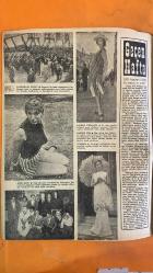 HAFTA MEMLEKET VE DÜNYA HADİSELERİNİ TAKİP EDER, HAFTANIN EN SEÇME YAZI VE RESİMLERİNİ VERİR, SİYASİ MECMUA DERGİSİ - 13 HAZİRAN 1958 SAYI: 24 ÖZER OLCAY - JAYNE MANSFIELD - TAHSiN DEMİRAY - FAZIL KÜÇÜK - BEHCET KEMAL ÇAĞLAR - BAKİ SÜHA EDİBOĞLU - EKREM HAKKI AYVERDİ - CELAL BAYAR - ADNAN MENDERES - JACKIE COLLINS - JOAN COLLINS - MAKARIOS - KIBRIS TÜRKLERİ - EOKA - BAYEZİT MİTİNGİ - “YA TAKSİM YA ÖLÜM” SLOGANI - KIBRIS MİTİNGİ VE KURULTAY ANLAYIŞI - TÜRK DIŞ POLİTİKASINDA BÜTÜNLEME TEZİ - HAYDARPAŞA LİMAN VE SİLO AÇILIŞI - GALATASARAY LİSESİ SENE SONU MÜSAMERESİ - YANDAN YIRTMAÇLI ELBİSE MODASI - BEYAZ SETEN TUVALET MODASI - SULTANAHMET VE FATİH MİTİNGLERİ HATIRLATMASI - İNGİLİZ VE YUNAN SİYASETİNE ELEŞTİRİ - TÜRK MİLLETİNİN KARAR VE HAREKET TARZI - KIBRIS’TA BOMBALI SALDIRILAR VE ÇATIŞMALAR - LONDRA RADYOSU YANLI HABER ELEŞTİRİSİ - TÜRKİYE GÜZELİ SEÇİMİ - GÜLHANE BAHAR VE ÇİÇEK BAYRAMI AÇILIŞI - HİLMİ ZİYA ÜLKEN - ZİYAETTİN FAHRİ FINDIKOĞLU - ÖMER CELAL SARAÇ - MÜMTAZ TUR -  28 SAYFA