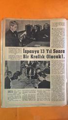 HAFTA MEMLEKET VE DÜNYA HADİSELERİNİ TAKİP EDER, HAFTANIN EN SEÇME YAZI VE RESİMLERİNİ VERİR, SİYASİ MECMUA DERGİSİ - 4 MART 1955 SAYI: 9 - ADNAN MENDERES - FATİN RÜŞTÜ ZORLU - FUAT KÖPRÜLÜ - EMİR ABDÜLİLAH - NURİ SAİT PAŞA - BURHANETTİN BAŞAYAN - HÜSEYN RAGIP BAYDUR - HATOYAMI - GLORIA LEIG - JORI POLOPALOS - WIGMAN - LILIAN GISH - REFİK KORALTAN - SENİHİ YÜRÜTEN - NEHRU - PROF. GÖKAY - SILAS KEEN - BEAU BRUMMEL - AZİZE ERTEN - JIM BRADY - LILLIAN RUSSELL - CELAL BAYAR - ŞAH SÜREYYA - KRALİÇE ELIZABETH - OĞUZ ÖZDEŞ - BAYBURT'UN KURTULUŞU - MISIR'IN YALANLARI VE TEZVİRLERİ - PARİS VE SAARE ANLAŞMALARI - KISA İÇ VE DIŞ HADİSELER - EN GÜZEL DAKTİLO - ORİJİNAL BİR TUVALET - TÜRK ALMAN SAÇ MÜSABAKASI - KALİFORNİADA BAHAR - MAYO KRALİÇESİ - REFİK KORALTAN'IN KABULLERİ - SENİHİ YÜRÜTEN'İN ÖLÜM YILDÖNÜMÜ - NEHRU MISIRDA - YUNAN NAFİA VEKİLİ ŞEHRİMİZDE - BÜTÇE MÜZAKERELERİ BİTTİ - TÜRK IRAK PAKTI İMZALANDI - DÜNYANIN EN MÜSRİF ADAMLARI -   36 SAYFA