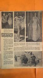 HAFTA MEMLEKET VE DÜNYA HADİSELERİNİ TAKİP EDER, HAFTANIN EN SEÇME YAZI VE RESİMLERİNİ VERİR, SİYASİ MECMUA DERGİSİ - 4 MART 1955 SAYI: 9 - ADNAN MENDERES - FATİN RÜŞTÜ ZORLU - FUAT KÖPRÜLÜ - EMİR ABDÜLİLAH - NURİ SAİT PAŞA - BURHANETTİN BAŞAYAN - HÜSEYN RAGIP BAYDUR - HATOYAMI - GLORIA LEIG - JORI POLOPALOS - WIGMAN - LILIAN GISH - REFİK KORALTAN - SENİHİ YÜRÜTEN - NEHRU - PROF. GÖKAY - SILAS KEEN - BEAU BRUMMEL - AZİZE ERTEN - JIM BRADY - LILLIAN RUSSELL - CELAL BAYAR - ŞAH SÜREYYA - KRALİÇE ELIZABETH - OĞUZ ÖZDEŞ - BAYBURT'UN KURTULUŞU - MISIR'IN YALANLARI VE TEZVİRLERİ - PARİS VE SAARE ANLAŞMALARI - KISA İÇ VE DIŞ HADİSELER - EN GÜZEL DAKTİLO - ORİJİNAL BİR TUVALET - TÜRK ALMAN SAÇ MÜSABAKASI - KALİFORNİADA BAHAR - MAYO KRALİÇESİ - REFİK KORALTAN'IN KABULLERİ - SENİHİ YÜRÜTEN'İN ÖLÜM YILDÖNÜMÜ - NEHRU MISIRDA - YUNAN NAFİA VEKİLİ ŞEHRİMİZDE - BÜTÇE MÜZAKERELERİ BİTTİ - TÜRK IRAK PAKTI İMZALANDI - DÜNYANIN EN MÜSRİF ADAMLARI -   36 SAYFA