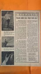 HAFTA MEMLEKET VE DÜNYA HADİSELERİNİ TAKİP EDER, HAFTANIN EN SEÇME YAZI VE RESİMLERİNİ VERİR, SİYASİ MECMUA DERGİSİ - SAYI: 11 16 MART 1956 ANITA EKBERG - SOFIA LOREN - MARTINE CAROL - ADNAN MENDERES - MAKARIOS - MAREŞAL HARDING - SIR SELWYN LLOYD - EDEN - LOIS CONWAY - MARIANNE GABA - OĞUZ ÖZDEŞ - AĞAÇLAR BUDANIYOR - BEDEN EĞİTİMİ - EKMEK MİDE İÇİN KÂĞIT KAFA İÇİN - PLAJ KIYAFETİ - BOKSÖR MAYMUNLAR - AKADEMİ BALOSU - İNGİLİZLER MAKARIOS'U TEVKİF EDİP SÜRDÜLER - TÜRK İNGİLİZ MÜZAKERELERİ ANKARA'DA BAŞLADI - KISA İÇ VE DIŞ HADİSELER - ŞAHİNAZ PRENSES - ŞAH RIZA PEHLEVİ - PRENSES FEVZİYE - DOKTOR MUSADDIK - AĞA HAN - SADRETTİN - IRAK KRALI II. FAYSAL - KRALİÇE SÜREYYA - MALEZYA SULTANI - PRENS OSMAN - SANDRA - GINA LOLLOBRIGIDA - SOFIA LOREN - KADINLAR MERDİVENİ - DÜNYANIN EN GÜZEL KIZI - GARİP BİR ROMAN - ANITA EKBERG - MARTINE CAROL -  28 SAYFA