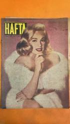 HAFTA MEMLEKET VE DÜNYA HADİSELERİNİ TAKİP EDER, HAFTANIN EN SEÇME YAZI VE RESİMLERİNİ VERİR, SİYASİ MECMUA DERGİSİ - SAYI: 2 14 OCAK 1955 ELIZABETH - SIR JOHN BALDWIN - JOSE RAMON GULZADO - ALBAY ROSE RAMON - DANIELO SUZA - FRELI KING - POLİNEZYALI 3 GENÇ - ADNAN MENDERES - FUAT KÖPRÜLÜ - KEMAL ZEYTİNOĞLU - NURI SALİH PAŞA - CON ÇAPLINSKI - ISABEL JACKSON - I. M. AGNEW - SAHAP BALCIOĞLU - NURI SANDIKÇIOĞLU - EŞREF ANTİKACI - HAYDAR BEY - SELMİ ANDAK - FİKRİ ÇİÇEKOĞLU - NERMİN - SEYFİYE ABUDU - KUZEY ACAR - VEHBI KASANLI - OKULLU KIZIN MAYOLU RESMİ - PANAMA SUİKASTI - POLİNEZYA ÖZGÜRLÜK YOLCULUĞU - BAĞDAT PAKTI GÖRÜŞMELERİ - KRALİÇE ELIZABETH DANSI - ŞAN SİNEMASI KONSERLERİ - FITNE FUCUR KÖŞESİ - MARILYN BELL - FLORENCE CHADWICK - DENISE DARCEL - TURKAN TÜRKER - PHIL CUNNINGHAM - LAURA - ROBERT ZACKS - STEWART GRANGER - JEAN SIMMONS - ONTARIO GÖLÜ YÜZME MÜSABAKASI - MARILYN’LE NE KONUŞTUM - MUKABİL DARBE - GRANGER AİLESİ - DÜNYA YÜZME ŞAMPİYONLUĞU - KANADA’DAN YAZAN TURKAN  -  28 SAYFA