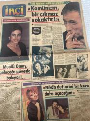 İNCİ TERCÜMAN GAZETESİ - 20 OCAK 1984 - Yves Montand-Marilyn Monroe-Edith Piaf-Mualla Omay-Nilüfer-İrfan Tözüm-Sefer Açıkgöz-Sami Güney-Sibel Savaşçı-Atif Tunç-İpek Pınar-Kamran Şenel-Fatoş-İlhan Engin-Erol Denli-Emin Ongan-Kadir Şanlı-Nadia Comaneci Komünizm bir çıkmaz sokaktır-Yaşatılan geçmiş güvenli gelecek-Nikah defterini bir kere daha açacağım-Sevmek mi yaşamak mı-Dikkat elektrikle şaka olmaz-Cildinizin düşmanları-Bir şehir nüfusu kadar öğrenci yetiştirdim-Marilyn’in son mektubu-İbret-i alem-TV’nin sihirli değneği bu orangutana da değdi-Nadia Comaneci intihar etmiş-Orkestra-sayfa sayısı dört-doğum günü hediyesi