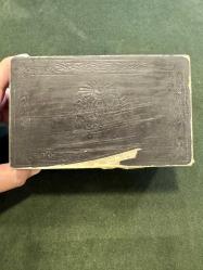 Osmanlı Gümüş İkili Fincan Zarfı