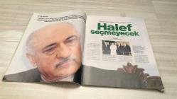 AKTÜEL  HAFTALIK HABER DERGİSİ - SAYI392 - 21-27 OCAK 1999 -Hamdi Alkan-TÜRKİYE’NİN 40 AYDINI” – İSHAK ALATON’UN DEMOKRATİKLEŞMEDEKİ ROLÜ – NILÜFER GÖLE’NİN “MODERN MAHREM” VE MAHREMİYET TARTIŞMALARI – AKIN BİRDAL’IN İNSAN HAKLARI DERNEĞİ BAŞKANLIĞI – ZÜLFÜ LİVANELİ’NİN “NEW AGE RHAPSODY” ALBÜMÜ VE SENFONİK DÜZENLEMELERİ – FRANCIS SHAW VE ARİF MARDİN’İN LIVANELİ ALBÜMÜNE YORUMLARI – FETHULLAH GÜLEN’İN “HOCADAN SONRA KİM?” SORUSUNA YANITI – GENÇLİK GENİ ÜZERİNE YAPILAN ARAŞTIRMALARLA ORTALAMA İNSAN ÖMRÜNÜN 122 YILA UZAYABİLECEĞİ İDDİASI – YAŞLANMAYI GECİKTİRMEK İÇİN 7 BİLİMSEL ÖNERİ – HARVARD ÜNİVERSİTESİ’NDEN EGZERSİZ VE UZUN YAŞAM ARASINDAKİ BAĞLANTI – CATHERINE ZETA-JONES’UN 2000’İN KADINI OLARAK YÜKSELİŞİ -  ORHAN PAMUK – YAŞAR KEMAL – MİNE URGAN – EKREM AKURGAL – ENİS BATUR – İSMET ÖZEL – ATAOL BEHRAMOĞLU – METİN ERKSAN – GENCO ERKAL – ATIF YILMAZ – ATTİLA İLHAN – İLBER ORTAYLI – HALİL İNALCIK – ADALET AĞAOĞLU – MEHMET AYDIN – BÜLENT TANÖR 114 SAYFA