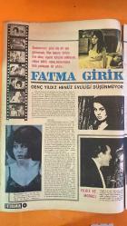 FOTOROMAN HAFTALIK MECMUA DERGİSİ - 31 MAYIS 1966 SAYI:107 İLK AŞK FOTOROMANI - LALE - JALE - KEMAL - BÜLENT - BABA - MERAL KÜÇÜKEROL - NALAN EGESAN - TUNCEL KURTİZ - NEVZAT BİLSEL - SELAHATTİN İÇSEL - MAHMUT DEMİR - HAZIRLAYAN İLHAN ENGİN - METİN - FOTOROMANI MAVİ ÇAN KULÜBÜ - KONSTANS - MAYK - ROBİN - DORIS DAY - MARTY MELCHER - ZSA ZSA GABOR - FATMA GİRİK - MEMDUH ÜN - VAROL ÜRKMEZ - EDİZ HUN - İZZET GÜNAY - SUZANNA LEIGH - ALAN SIEVWRIGHT - KEN CLARK - MARIE FRANCE PISIER - SACHA GUITRY - JEAN MARAIS - ÖMER ŞERİF - GERALDINE CHAPLIN - CHARLIE CHAPLIN - AŞK BİTTİ FOTOROMANI  -  FATMA GİRİK - KARANLIKTA KALAN YÜZ FOTOROMANI - LAURETTA - HUGO DONER - GUSTAV DONER - GAS DONER - ŞEYTANİ RUHLAR FOTOROMANI  - CORE MILTON - ANNI - KARLO - TOMMI - MIRNA - KIRMIZI ARABALI ADAM FOTOROMANI  - LOLA - KONSTANS - ROBIN FODEN - GLENDA -  PEGGY FORD -  NÜVEYRE GÜLTEKİN  -  32 SAYFA