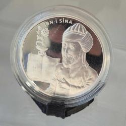 PLA Mini Stant Hediyeli, İBN-İ SİNA (GÜMÜŞ) HATIRA PARASI (İslam Âlimleri Serisi No:1)