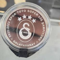 PLA Mini Stant Hediyeli, Galatasaray 23.Şampiyonluk Gümüş Hatıra Parası