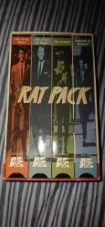 VHS SET THE RAT PACK A&E Frank Sinatra Dean Martin Sammy Davis Jr. Peter Lawford Joey Bishop