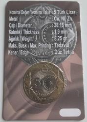 5 TL Parası Özel Kapamasinda