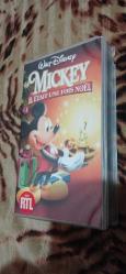 VHS Film Disney Mickey - Bir Zamanlar Noel Disney Mickey - Il était une fois noël