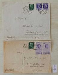 İTALYA, POSTADAN GEÇMİŞ PULLU ZARF