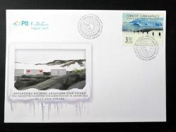 2020 Antarktika Bilimsel Araştırma üssü projesi FDC İlk Gün Zarfı