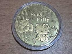 HELLO KİTTY TEMALI HATIRA MADALYON 5 ADET SET