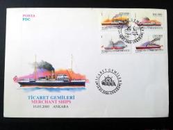2000 Ticaret Gemileri FDC İLK GÜN ZARFI