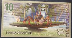 KUŞLAR .YENGEÇ.ALDABRA İSLAND 10 DOLAR  ÇİL.FANTAZİ KAĞIT  RESİMDEKİ ÜRÜN