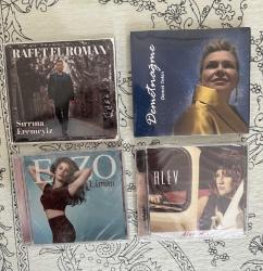 Türkçe pop karışık lot 4adet ambalajında cd