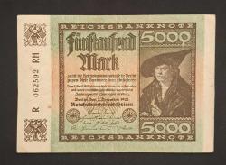 ALMANYA 1922 5000 MARK ÇÇT