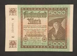 ALMANYA 1922 5000 MARK ÇÇT