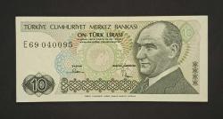 7 EMİSYON 10 LİRA E69 ÇİL