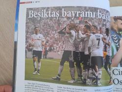 Türkspor dergi Şampiyon Beşiktaş 2016 futbol spor Şenol Güneş quaresma mario gomes