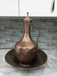 Eskilerden Kızıl Bakır Güğüm Abdestlik..