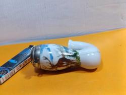 Pİ1-----GEYİK DESENLİ PORSELEN PİPO KASESİ