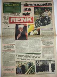 RENK GAZETESİ DOĞUM GÜNÜ GAZETESİ-13 Haziran 1984-Virgüle dokunmadan Dr. Tayyar Altıkulaç - 
