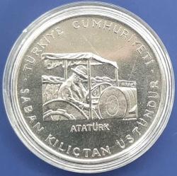 1970 fao saban kılıçtan üstündür 2.5lira hatıra parası