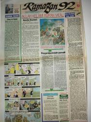 HÜRRİYET KELEBEK GAZETESİ DOĞUM GÜNÜ GAZETESİ-7 Mart 1992- dev bulmaca- burçlar-koç-boğa-ikizler-azize Bergin- Muzaffer Kuşkan zayıflama Reklamı- buyruk çıksa çizgi Cemal dündar-bilmemek ayıp değil Hepsi çizgi sağlık danışmanı-doktor Gündüz tezben- odalarda ışıksızım-hesap var- start-snaple 2 randevu- suçluyum-sevildiğini bil-abone-yonca evcimik-zerrin özer-gül Erdal- ajda pekkan-seyyal taner-harun Kolçak- ramazan-allah kelamı Kur'an meali-kur'an'daki islam-doçent Doktor Yaşar Nuri Öztürk-Müzik dünyasında bu hafta ilk 15’e giren Türk pop ve yabancı pop şarkılarının ve de sanatçılarının isim isim listeleri,fotoğrafları-