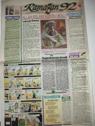 HÜRRİYET KELEBEK GAZETESİ DOĞUM GÜNÜ GAZETESİ-6 Mart 1992-Gima -kadınlık engel değil-gökçen koray-ziraat yüksek mühendisi-tuğrul Koray- nabza göre kaset-fatih Erkoç- Belgin önal-ender güzey- Erol diksoy-her işinin hakkını veriyor-gökçen Koray- pekcan orkestrası-yol verina dostlar-piyale çorbadan-piyale kuşaklar boyu güvenle- hiç estetik ameliyatı olmadım-nükhet Duru- beyaz diş- video rehberi-çizgi film-duygusal-savaş- yerli Kabare-macera- cici Can'ın maceraları- superman-zor seçim-oyunun sonu-gelibolu-savaşın ödülü-sezen Aksu söylüyor bülbül-büyük kabarık- biz Melek değiliz-anaokulu polisi-problem çocuk-ay çarpışması-filmin konusu- berna tuna-alo bilgi- vizyon- akan sular şarap olsa-bilmemek ayıp değil-azize bergen-muzaffer buyrukçu-cemal dündar-burçlar- sağlık danışmanı Doktor gündüz tezmen-cinsel sorunlar- psikolog Doktor muhteşem nejat-sevgili Güzin abla-evlilik köşesi-zeynep uğur-karikatür- allah kelamı Kur'an meali-doçent Doktor Yaşar Nuri öztürk-cuma minberi- kur'an'daki İslam