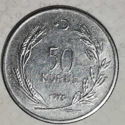 TÜRKİYE 1975   50  KURUŞ