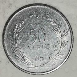 TÜRKİYE 1976   50  KURUŞ