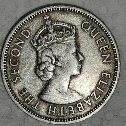 MALAYA VE BORNEO   1956      20  CENT