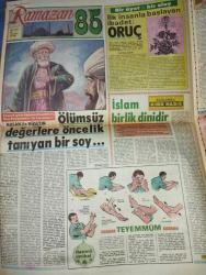 HÜRRİYET KELEBEK GAZETESİ DOĞUM GÜNÜ GAZETESI-22 Mayıs 1985-Ahmet Özhan-Burhan Felek-Dr. Tayyat Altıkulaç-Sevim Gelenbe-Diler Saraç-Eda Kazmırcı-Muharrem Gürses-Hüseyin Peyda-Vecdi Uygun-Mehmet Güneş-Cemal Dündar-Metin Soysal-Fikret Kula-Güner Sümer-Samim Değer-Ece Aksoy-Yalçın Ener-Nazan Adalı-Turgut Boralı-Sedef Dedü-Yüksel Gözen-Ayşe Demirel-Orçun Sonat-Hayva Kopan-Mehmet Erikçi-Mesut Çakarlı-Mustafa Koçl-Küçük Ceylan-Nurcihan Yalvaç-Bahar Zoral-Birün Buranoğlu-Uğur Danioğlu-Cem Çakmak-Sabahat Doğanayımız-Selim Naşit-Selçuk Sonat-Handan Adalı-Mümtaz İhsan-Vehbi Cem-Hülya Süer-Nilüfer aydan-Ahmet mekin-neriman Köksal-gülen Konukoğlu-Doğan Şen-Çağla Çetiner-Hayri Caner-Atacan arseven-II Ayın Sultanı Hoş Geldin-Yaşadığım Ramazanlar-Mübarek Ramazan-Ramazan renkli 2 tam sayfa-Hz. İbrahim-Günün Adamı-Çocuğunuz yalan söylüyorsa üzülmeyin-Önce Türkiye sonra Yunanistan-Müzede defile-Pahalı tutkular-Bozuk Düzen-Bir Sporcu Yetişiyor-Memo Gülen Bebek-Stromboli Aşıkları-Mübarek Ramazan-Küçük Aca