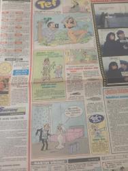 Milliyet renk gazetesi DOĞUM GÜNÜ GAZETESİ  -27 şubat 1986-Haldun Dormen-Can Gürzap-Meral Orhonsay-Haluk Kurdoğlu-Türker İnanoğlu-Müjde Ar-Perran Kutman-Erol Akkaya-Üstün Korugan-Marcella-Belinda-Spelter-Marina Santi-Riccardo Bonacchi-Yener Süsoy-Muhsin Ertuğrul  Cinayetin sorumlusu-Yorgun Savaşçı-ince beden modası-Geç Gelen Mutluluk-Tef-Biz çok iyisini yaparız-En büyük Eros-Muhsin Ertuğrul Dönemi-Daltonların Namusu-Video Dünyası-Satranç-Burcunuz-Soyle Halin Çıksın Falın-Rumelihisarı macerası-Fiatella sohbetleri-Çarpıcı dikiş detayları-Çamaşır-Vücuda tam oturan trikolar-Sımsıkı kemerler-Kırmızı-Lacivert-Kadın Dünyası-Taze Biberli-Ev Hali-Dikiş-Bastır Viking-Küçümen-Kont Şenle Benli-Süper Veli-Müjda ile Perran-Çapkın Enişte-Videoda İzlemeniz İçin-‘Yalnız Kadın’-‘Alt İşini Cal Başına’-‘İhtiras Tramvayı’-Bugünkü Radyolar-Kemal tahir-halit refiğ