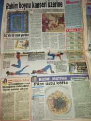 YENİ SAKLAMBAÇ GAZETESİ DOĞUM GÜNÜ GAZETESI-9 Kasım 1993-Michael Jackson-Sibel Tüzün-İbrahim Tatlıses-tetikçi Kemal-Ömer Şerif-Ali Bektaş-gülay Pınarbaşı-cansel Özengin-Şebnem tam-Şebnem bekarlığa veda ediyor-gülgün Feyman-Meriç köyatası-Alper Önal-Hakan Çeker-Yasemin Evcim-Yasemin hamile-rahim boynu kanseri üzerine-Ergun köknar bizim mutfak-sarışınlar tehlikede-zayıflamak isteyenler mantar yiyebilir-Emel Müftüoğlu-Cenk Koray-Fazıl durukan-nermin ve Nevin Atalay kardeşler-Esra düzdağ-Nil Sakman-Jean Paul Gaultier-dolce and gabbana-ölümden kaçış-sadık mantık-Nurseli İdiz kürtaj masasında-Racia colmenares-Münir School-Adile Naşit-Tarık Akan-Kemal Sunal-Semra Özdamar-Sadri Alışık-Reşit Gürzap-behiye Aksoy-Murat Soydan-Bulut Aras-Çiya damaz-Defne Samyeli-Seyyal Taner-Duygu Asena-Hasan pulur-Müveddet anter-Ahmet Turan-Hüseyin Aksu-Ahmet Vardar-Aşk mevsimi hiç bitmeyecek-ornella pacelli-Alberto di stefano-al pacino’nun yolu-Yaralı Yüz-dünyanın en pahalı fotoğrafı alfred stieglitz-georgia