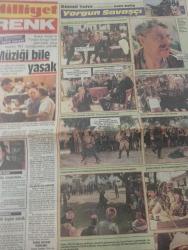 Milliyet renk gazetesi DOĞUM GÜNÜ GAZETESİ  - 23 şubat 1986-Kemal Tahir-Halit Refiğ-Behçet Devay-Selim İleri-Kemal Sunder-Ersin Pertan-Kudret Karadağ-Nur Subaşı-Niyazi Er-Nurefşan-Perran Kutman-Müjdat Gezen-Güzin Özipek-Marin Santi-Riccardo Bonacchi-Robert Redford-Meryl Streep-Nezihe Araz-Gülriz Sururi-Ünal Vural-Sezai Şahmay-Kahraman Olgaç  Müziği bile yasak-Milliyet Renk-Kızıl saçlılar cesur ve kurnaz-Suları bulandırmak-Bitki besleme-Kürtajın tehlikeleri-Büyük kumar-Kralın soytarısı-Aman­sız Yol-Bodrumdaki Pencere-Bilo kapıcı oldu-Geç Gelen Mutluluk-Yorgun Savaşçı-Saçlarınız konuşuyor-Şansı açık-Red Kit Daltonların Namusu-128 sahne için 100 özgün müzik-Kadın Dünyası-Tef-Burcunuz-Satranç-Film masası kapatıldı-Bütçemizi sarsmadan konuk ağırlıyoruz-İki Arkadaş-Vegas’ta Savaş-Jeremiah Johnson