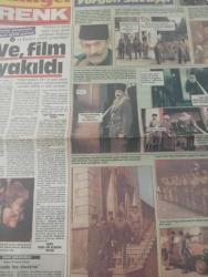 Milliyet renk gazetesi DOĞUM GÜNÜ GAZETESİ  - 26 şubat 1986-Kemal Tahir-Halit Refiğ-Sami Şekeroğlu-Ayşe Tükrükçü-Üstün Korugan-Zuhal Yeke-Sezai Şahmay-Nezihe Araz-Marina Santi-Riccardo Bonacchi-Necmi Tanyolaç-Suna Yıldızoğlu-Kahraman Olgaç-Perran-Müjdat-Hülya Süer-Müşerref Akay-Metin Canbaz-Çetin Tezcan-Bart Lancaster  Ve film yakıldı-Sevimli sarışınlar-Kadın ve sigara-Benim olanı bilmek-Kadınca-Kolay var-Tüp bebek tartışmalı bir pozisyon-Burcunuz-Kadınca papatya olamazsınız-Meyve suyu kürü-Şair spiker-TRT’de ithal modası-Eski filmler dizi oluyor-Geç gelen mutluluk-Kadın dünyası-Saçlarınız konuşuyor-Kadın sağlığı-Dostça-Sağlıklı aile-Çocuk bakımı-Temizlik-Görgü-Tef-Tef’te alaylı-Komik anılar-Böcekleri tanıyalım-Fide satranç kuralları-Bastır Viking-Küçümen-Kont seni beni-Süper veli-Red Kit-Daltonların namusu-Yorgun Savaşçı  Yorgun Savaşçı